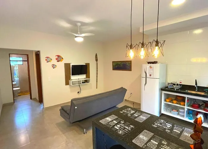 Refúgio Praia Lagoinha Ubatuba-SP Condomínio Samola apto 07